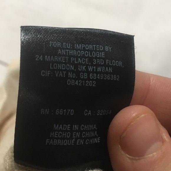 Anthropologie Cream turtleneck wool sweater size s - Picture 10 of 11